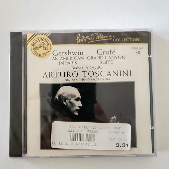 RCA Victor Gold Seal Collection Volume 38 CD Arturo Toscanini Symphony Orchestra - Picture 1 of 6